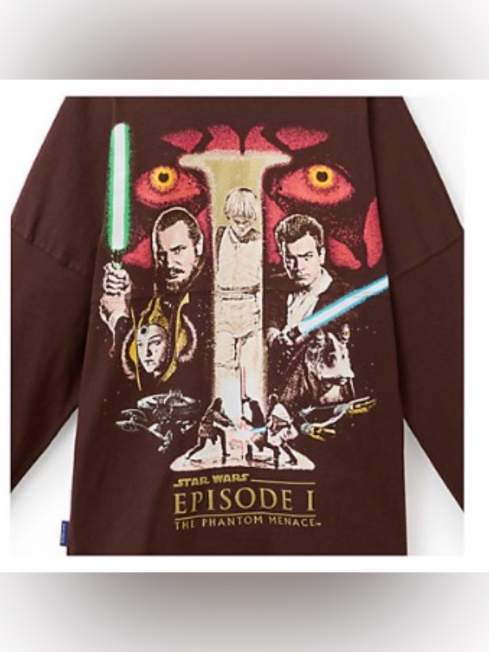 Star Wars Episode l The Phantom Menace Disney Exclusive Spirit Jersey by Disney